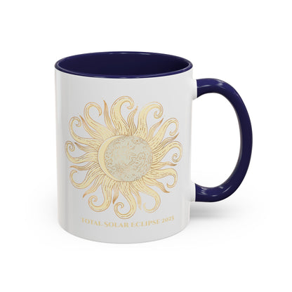 Total Lunar Eclipse 2025 Coffee Mug (11oz & 15oz) 🌔✨ Celestial Ceramic Art for Astronomy Lover